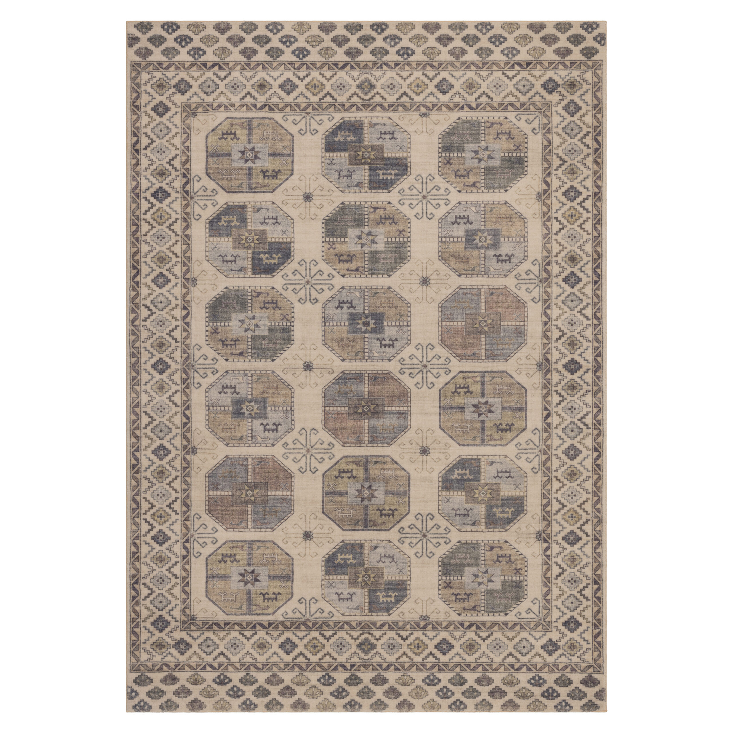 Kilimas Mastic K25016 Smėlinė/Pilka 160 x 230 cm