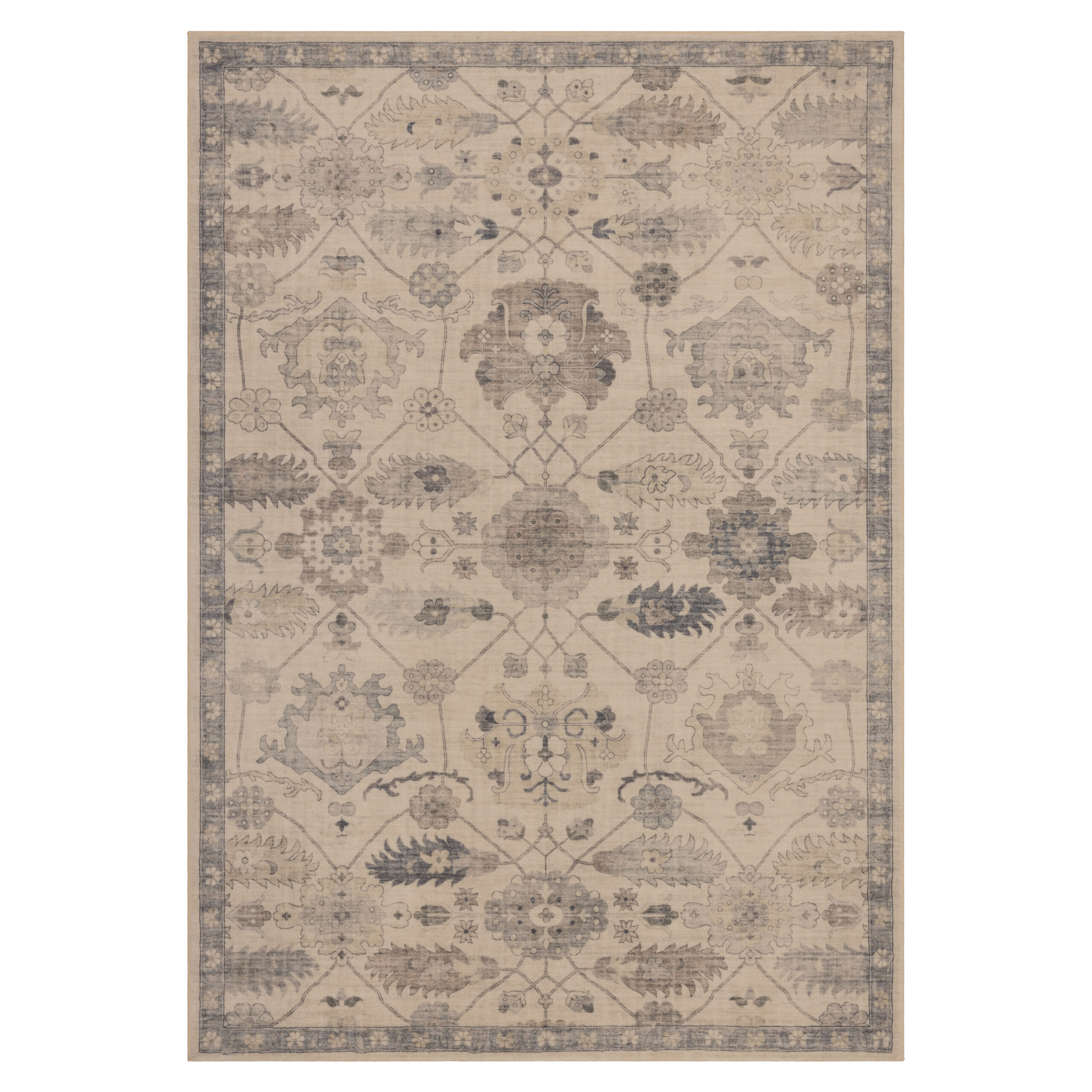 Kilimas Mastic K25624 Smėlinė/Mėlyna 160 x 230 cm